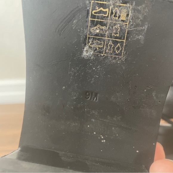 Tory Burch Tweed leather combat boots moto boots fall boots lace up booties - Picture 15 of 16